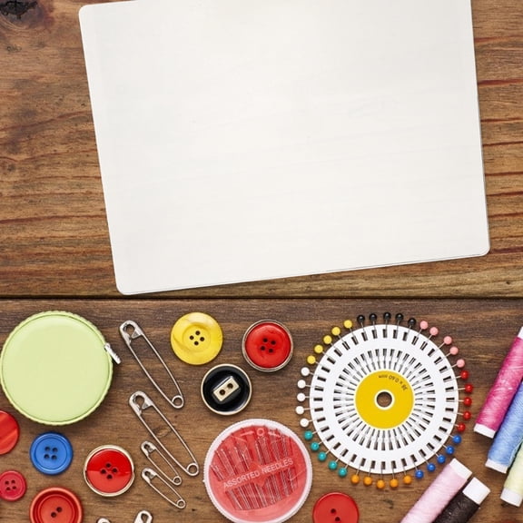 ETHZZLE 1Pc Professional Transparent Cutting Mat for Engraving and Craft Workspace Protection