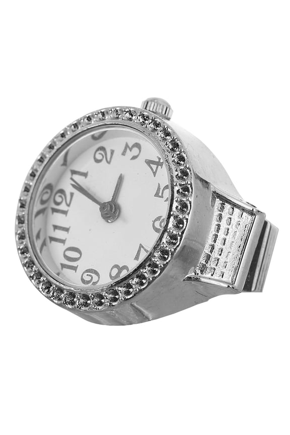 1Pc Environmental Friendly Ring Watch Small Size with Smooth Surface