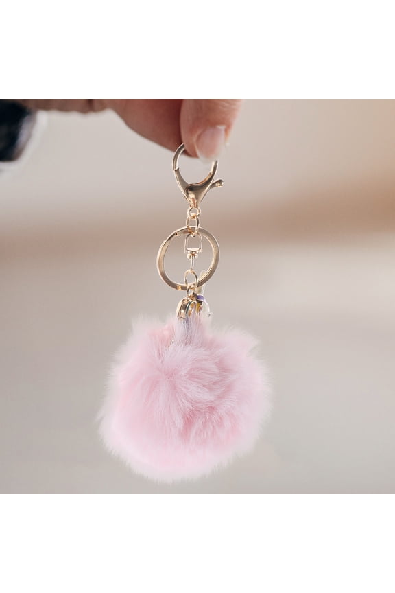 1Pc Unicorn Keychain Adorable Keychains Plush Key Holder for Car Keys