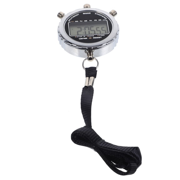 ETHZZLE 1Pc Waterproof Chronograph Counter with Easy Read LCD Display