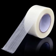 ETHZZLE 1Pc White Glass Fiber Tape with Strong Adhesion High Wear Resistance Moisture Proof