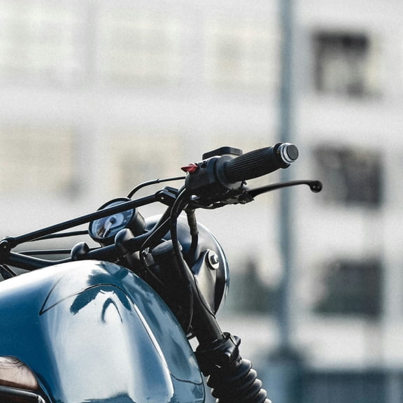 ETHZZLE 1Pcs Black Brake Lever for Mini Bikes and Pit Bikes with Anodized Surface Treatment