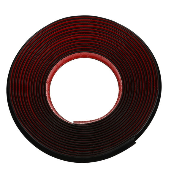 ETHZZLE 1Pcs Black PVC Drip Rail for RV Roof Railing and Water Accumulation Prevention