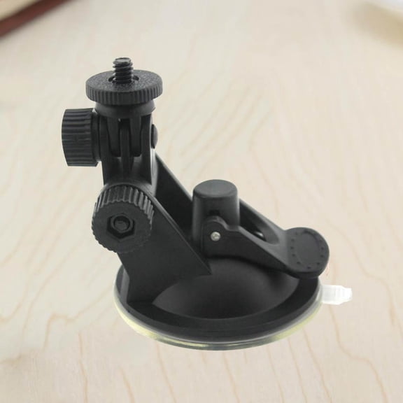 ETHZZLE 1Pcs DVR Dashboard Holder Action Camera Suction Cup Black ABS for Drivers