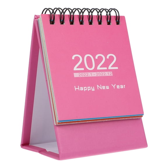 ETHZZLE 1-Pack Daily Desk Calendar Paper Design for Office Workers and Home Use