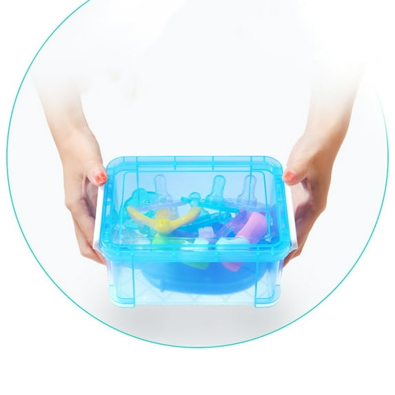 ETHZZLE 1Pcs Small Plastic Storage Bins Plastic Organizer Simple ...