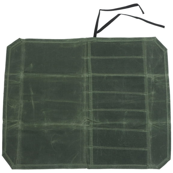 ETHZZLE Outdoor Use Tool Wrap Roll Heavy Duty Waxed Canvas 1Pcs