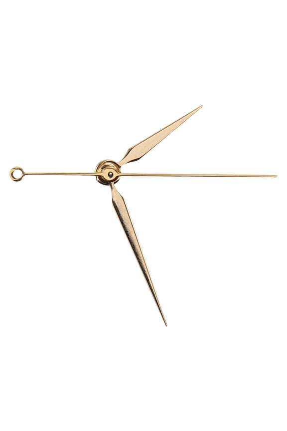 1Set Universal Golden Watch Hand Set with Precise Fit for Analog Watch Movements