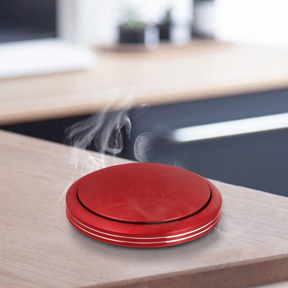 ETHZZLE Aromatherapy for Car Red Aluminum Alloy 1 Set