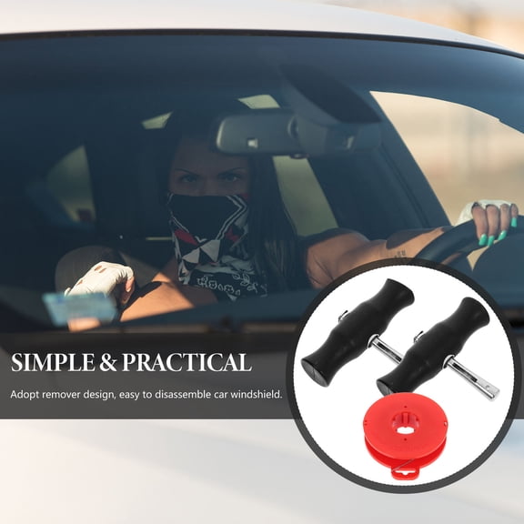 ETHZZLE 1Set Car Windshield Removal Tool Convenient Time Saving Multi Color Auto Accessories