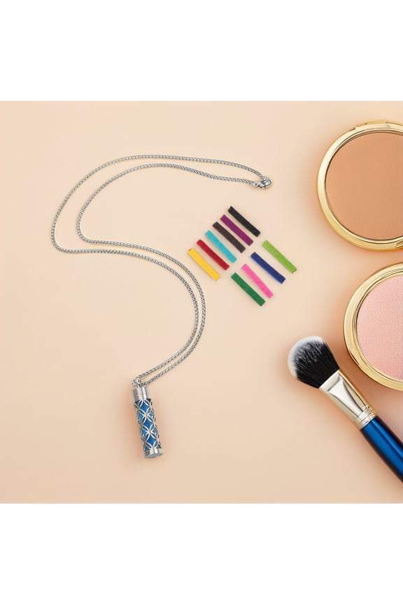 Perfume Diffuser Necklace Elegant Design Adjustable Length Assorted Color 1Set