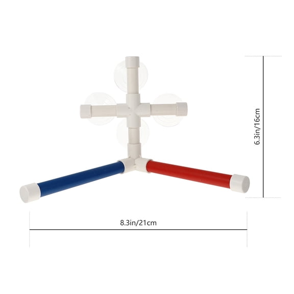 ETHZZLE 1Set High Grade Material Bird Perch Plaything for Parakeets Parrots with Balance Training