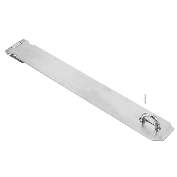 ETHZZLE 1Set Heavy Duty Stainless Steel Padlock Hasp Latch for Shed Cabinet and Toolbox