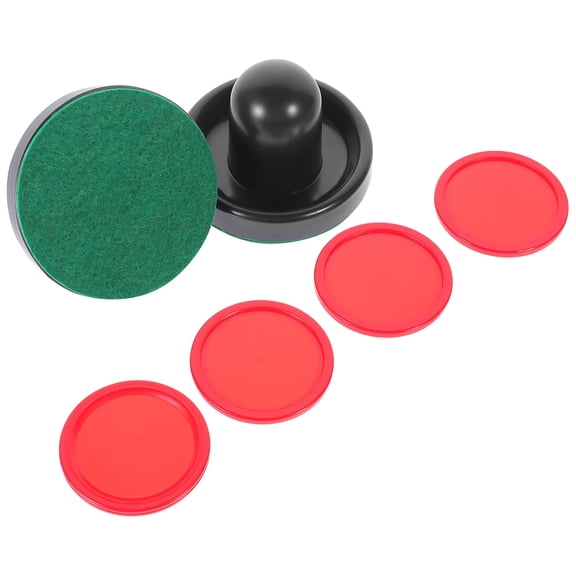 ETHZZLE 1Set Tabletop Air Hockey Pushers with Assorted Colors for Game Room Use