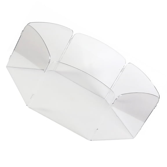 ETHZZLE 1Set Transparent Hamster Fence Indoor Pet Barrier for Small Pets Exercising and Safety