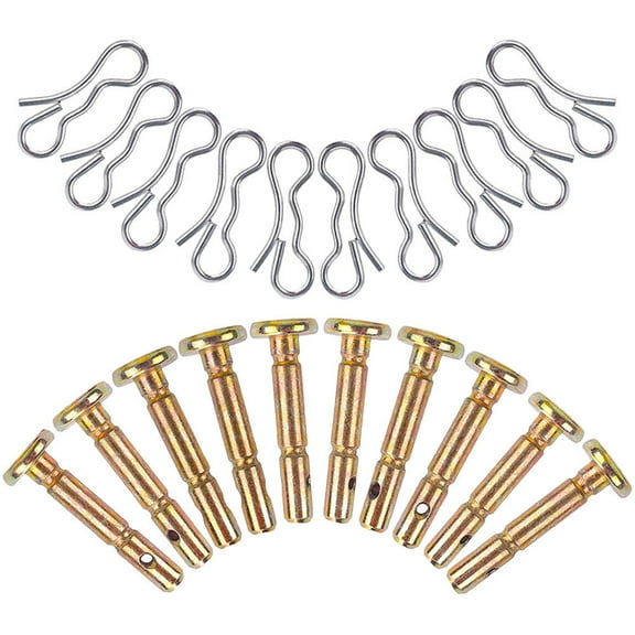 ETHZZLE 1 Set of Snow Blower Replacement Parts Stainless Steel Cotter Pins for Snow Thrower
