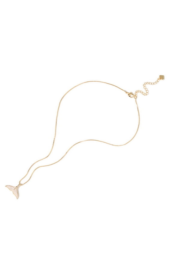 1pc Elegant Dolphin Tail For Women Simple Fashion Pendant Jewelry For Accessory Occasion