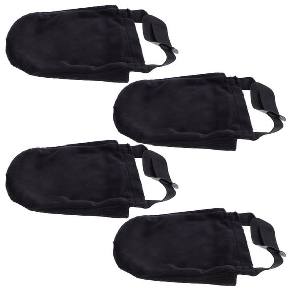 ETHZZLE 2 Pairs Bowling Slide Sock Bowling Supplies Cotton Cloth for Sports Activities
