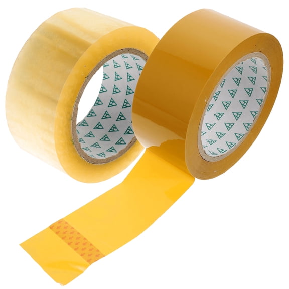 ETHZZLE Assorted Color Clear Packing Tape Rolls High Strength for Packaging and Shipping