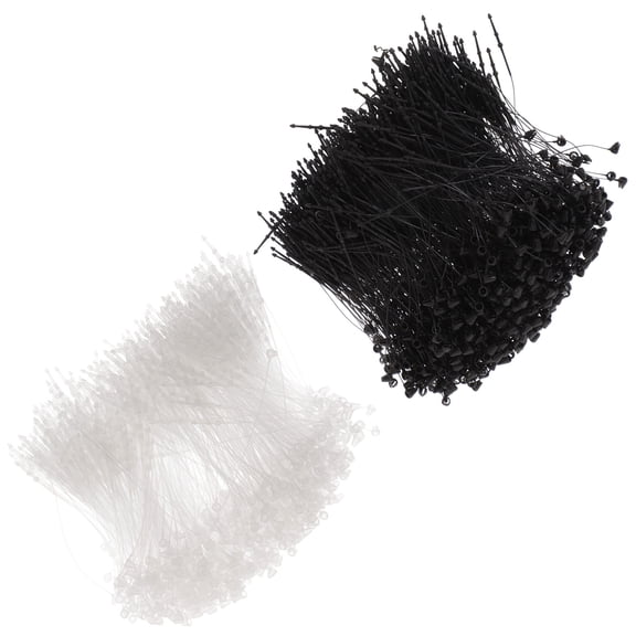 ETHZZLE 2000Pcs Assorted Color Clothes Label with Fastener for Price Tags and Garment Labels