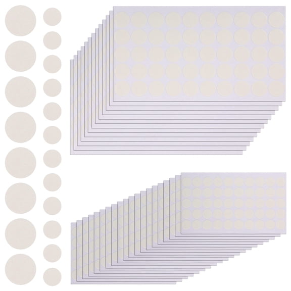 ETHZZLE 200Pcs Clear Double Sided Adhesive Dot Stickers for Crafts Photos and Decorations