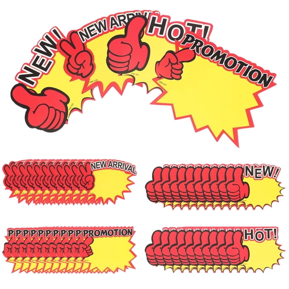 ETHZZLE 200Pcs Practical Price Labels for Fruits Vegetables and Cooked Food Retail Use