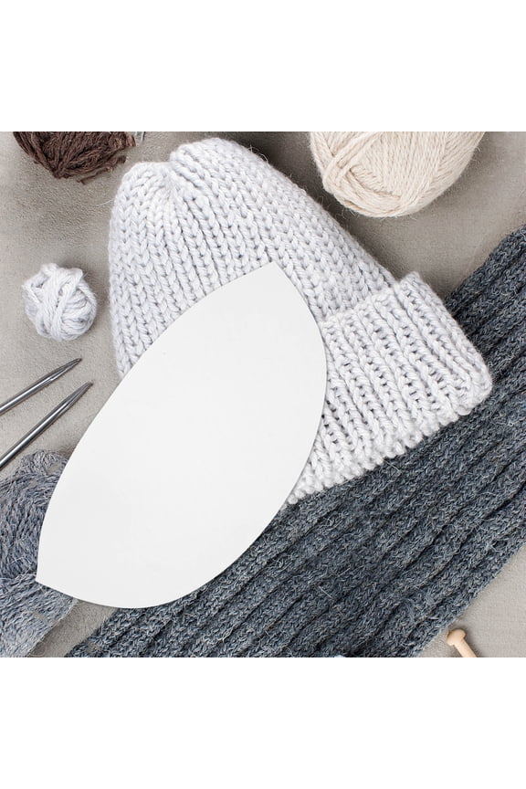 20Pcs White Baseball Cap Liner Insert Paper Material Keeps Hat Form and Curved Brim