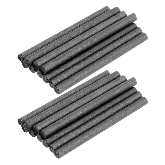 ETHZZLE 20Pcs Carbon Steel Welding Rods With Electrical Conductivity Black Graphite Rods For Industry
