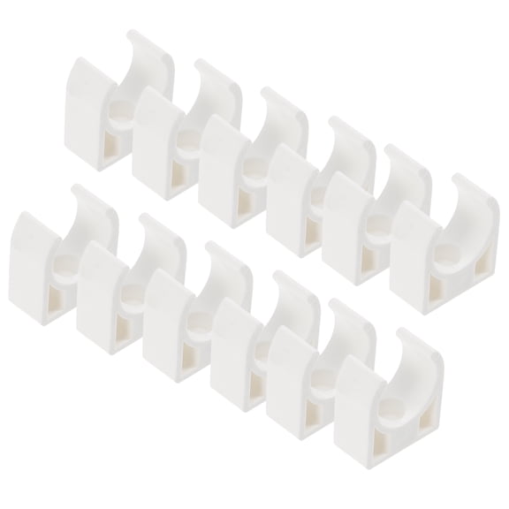 ETHZZLE Motor Brackets White Plastic Dc Motor Holder U-Shaped Design Easy to Use