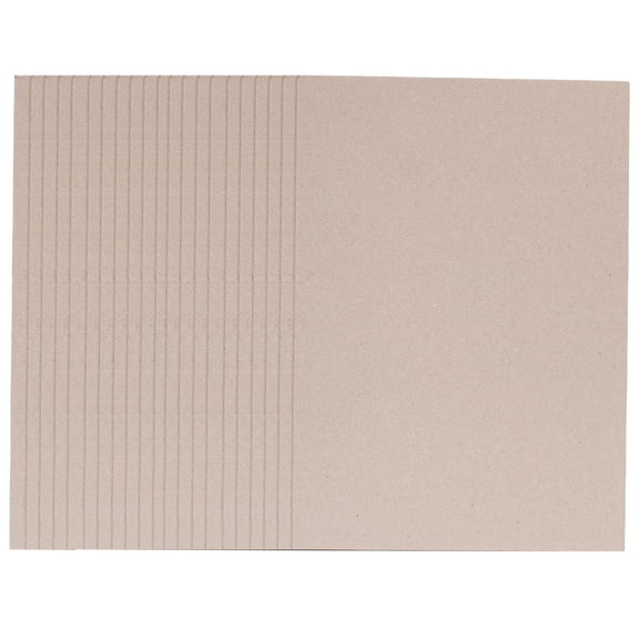 ETHZZLE 20Pcs Sturdy Grey Craft Cardstock for Bookbinding and Scrapbook Projects