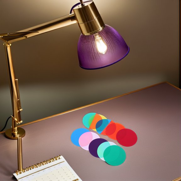 ETHZZLE 20Pcs Light Diffuser Film Sheets Peel and Stick Color Filter for Adjustable Ambiance Lights