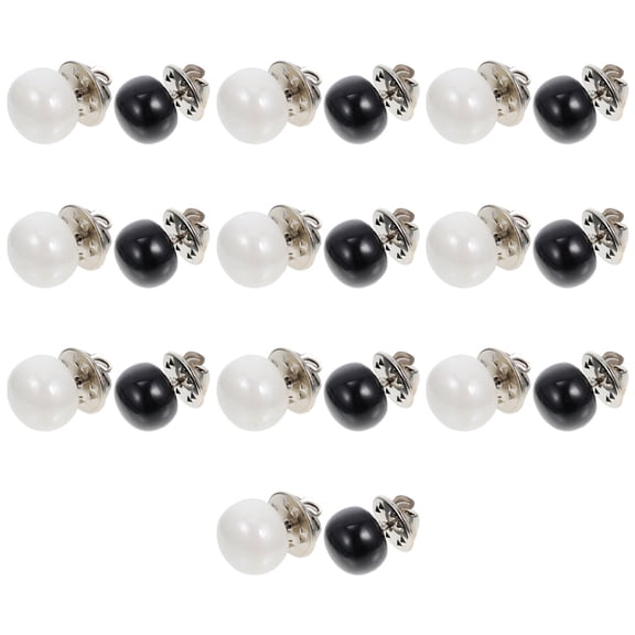 ETHZZLE 20 Pieces Black Resin Sewing Snaps for Clothing Decorative Snap Fasteners