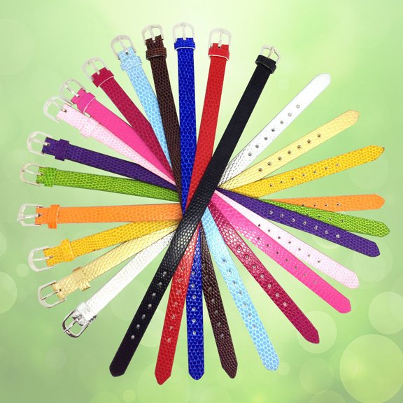 ETHZZLE 20Pcs Simple Fashion Design Wristband Bracelet Charm Multi Wearable Jewelry Making for Women Party