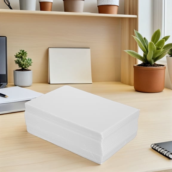 ETHZZLE 20Pcs White Foam Board for Poster Display with Stable Flat Presentation and Easy Installation