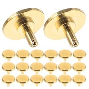 ETHZZLE 20Pcs Copper Clock Second Pointer Caps for Quartz Wall Clocks Easy to Install Repair Kit