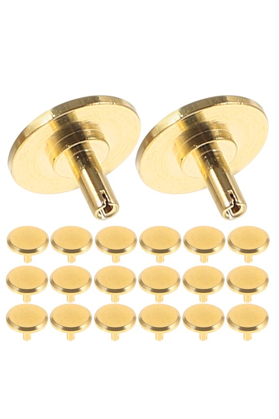 20Pcs Copper Clock Second Pointer Caps for Quartz Wall Clocks Easy to Install Repair Kit