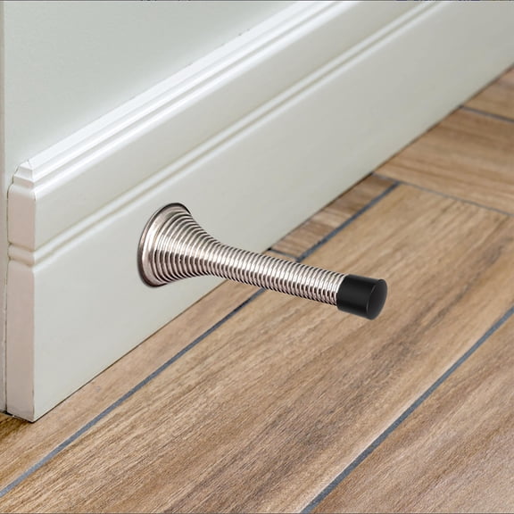 ETHZZLE 20Pcs Universal Black Plastic Door Stop Caps Replacement Tips for Quiet Door Movement