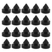 ETHZZLE Black Rubber Door Bumper High Efficiency Shock Absorption for Home Use