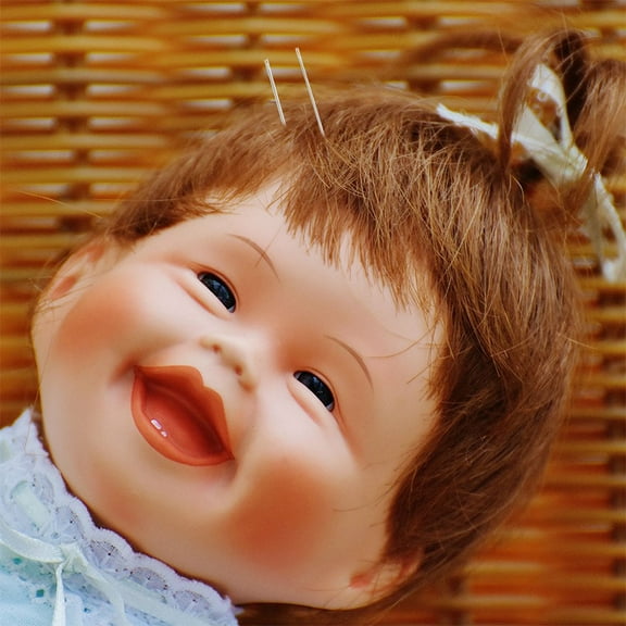 ETHZZLE 20pcs Tatting Needle For Doll Hair Rerooting Tool Silver Stainless Steel Hair Rooting Projects Professionals