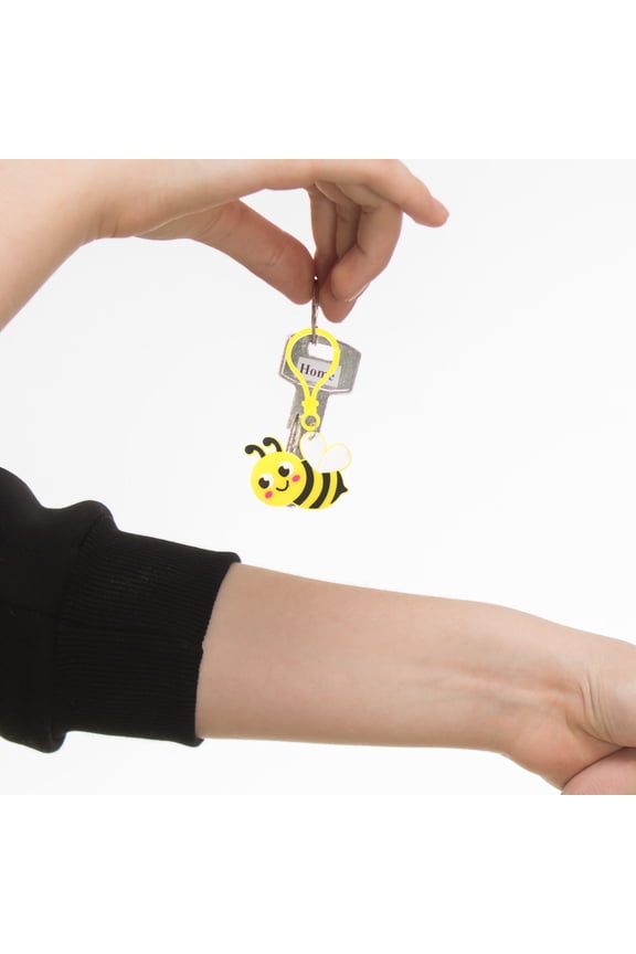 24-Pack Cute Keychains Lightweight Key for Backpack, Purse, and Bag Charms Accessories