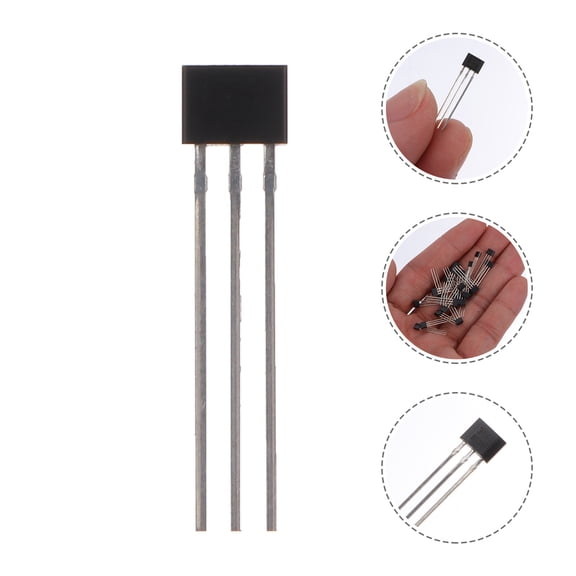 ETHZZLE 25Pcs Convenient Hall Effect Sensor for Home Brushless Electric Motors Featuring Durable Alloy Build