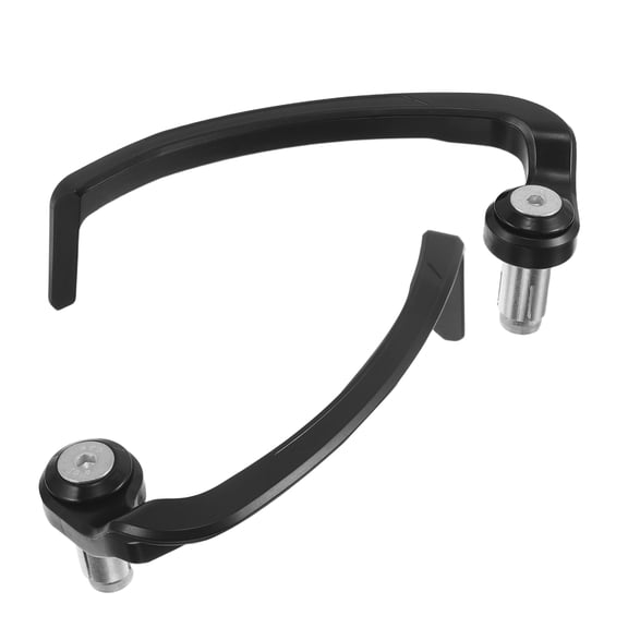 ETHZZLE 2Pcs Universal Fit ABS Motorcycle Hand Guard Protector with Anti-Fall Brake Rod