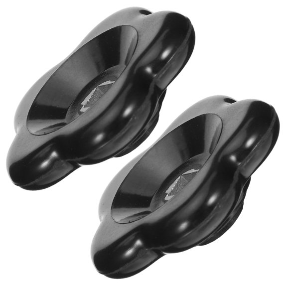 ETHZZLE 2Pcs Black Bakelite Valve Replacement Handle for Exterior Water Spigot and Hose Bib