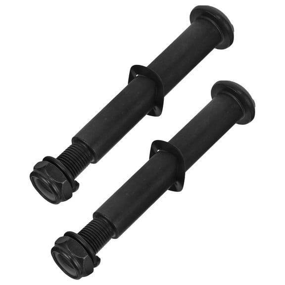 ETHZZLE 2Pcs Rolled Steel Elliptical Machine Bolts Replacement Parts for Gym Exercise Bike Accessories