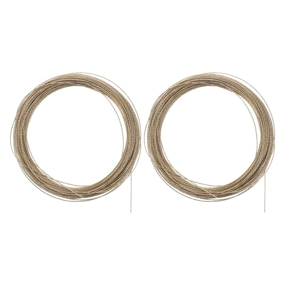 ETHZZLE 2Pcs Professional Car Windshield Cut Out Tool with Wear Resistant Golden Steel Wire Rope