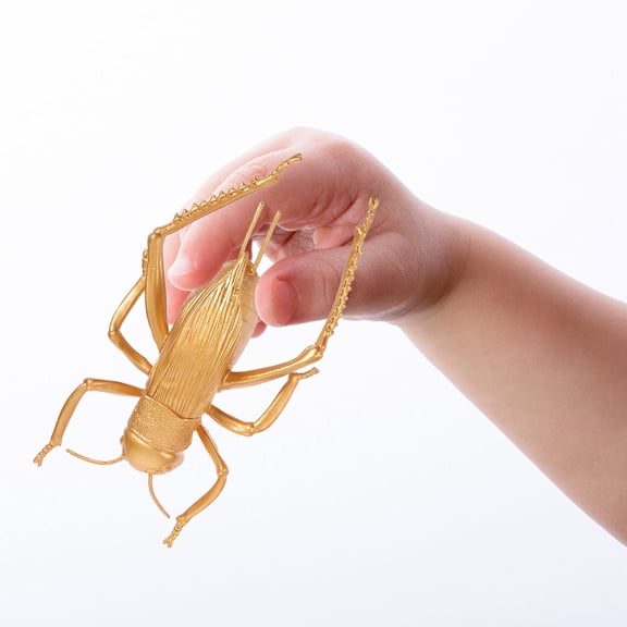 ETHZZLE 2Pcs Vintage Style Golden Insects Figurine Craft Decorative Ornaments for Office