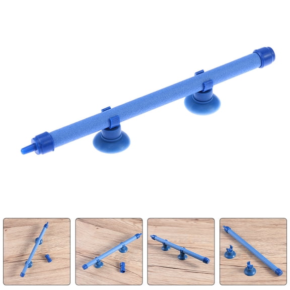 ETHZZLE 2-Pack Aquarium Bubble Strip with Cups, Easy Installation, Quiet for Fish Tank Decoration