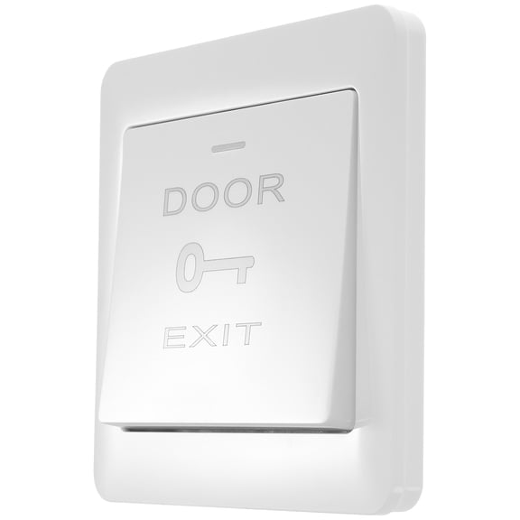 ETHZZLE 2Pcs Flexible White Wall Plates for Door Exit Button Access Control System