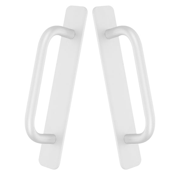 ETHZZLE 2Pcs Aluminum Alloy Sliding Window Handle Self Adhesive Door Pulls for Home