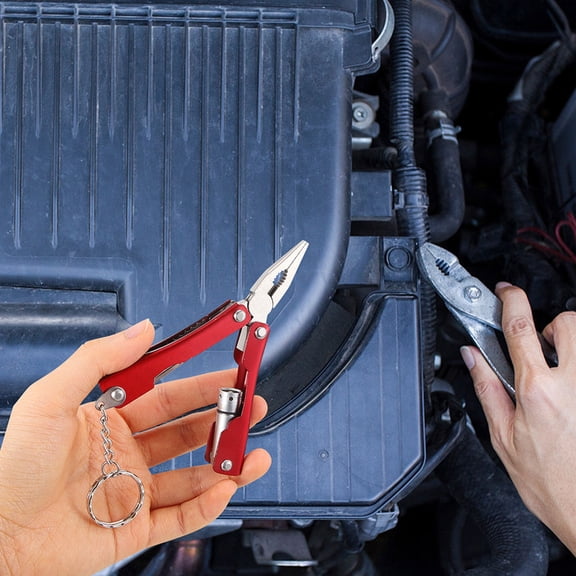 ETHZZLE 2Pcs Multi Tool Plier and LED Flashlight for Emergency Situations and Travel